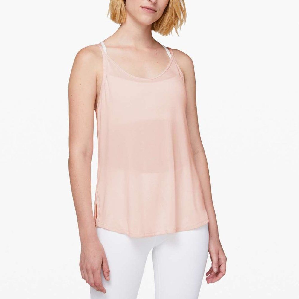 Lululemon City Soul Tank Butter Pink Size 4